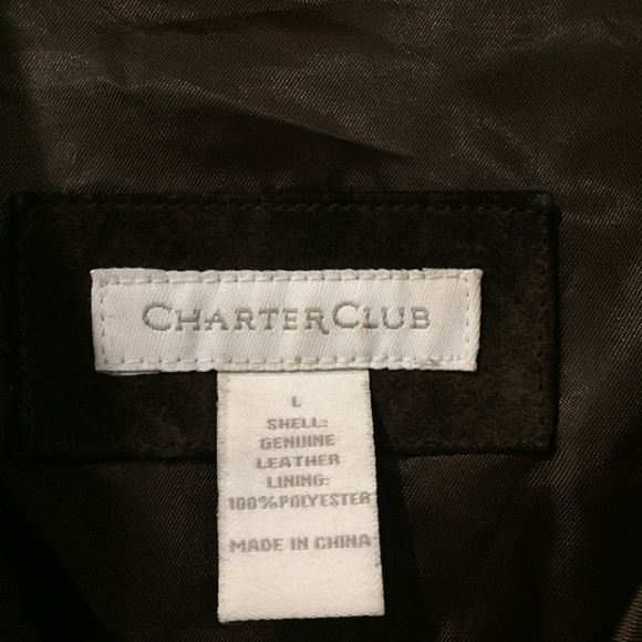 Charter Club Brown Jackets - Picture 5 of 9